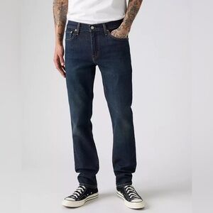 Levi's Dark Indigo Straight Jeans